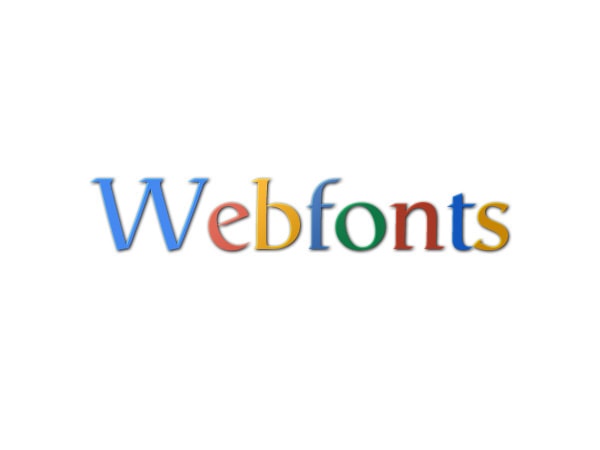 Webdesign Webtrend Webfonts