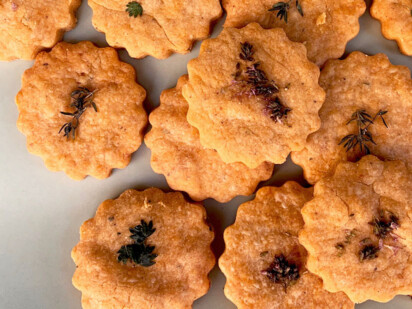 Shortbread-Cookies mit Parmesan