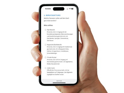 TYPO3 Extension: Entscheidungshilfe Absturzsicherung